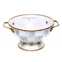 Sterling Check Small Colander