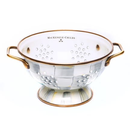 Sterling Check Small Colander