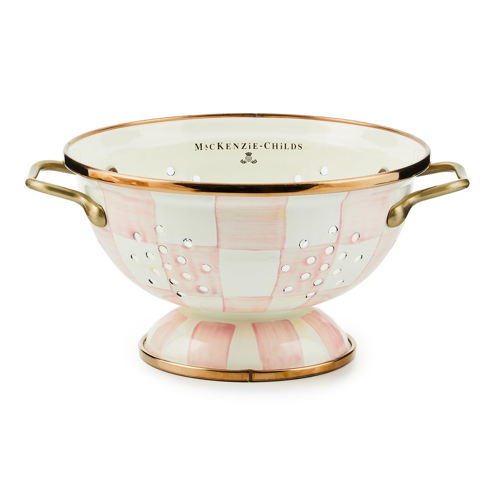 Check Colander - Rosy Check, Small mackenzie-childs Panama imagen 1