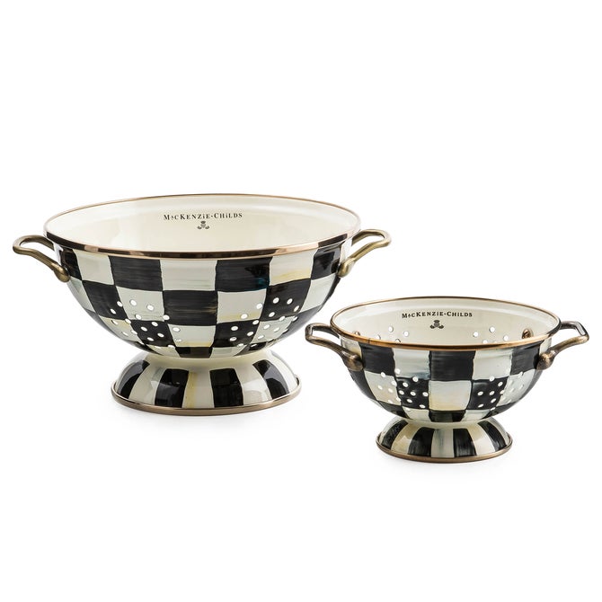 Courtly Check Colanders, Set of 2 image number 0