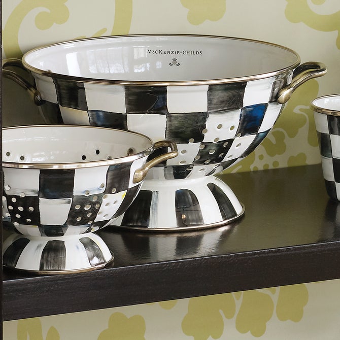 Courtly Check Small Colander image number 5