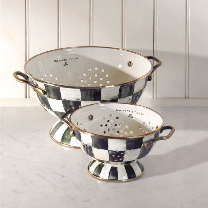 Courtly Check Small Colander image number 7