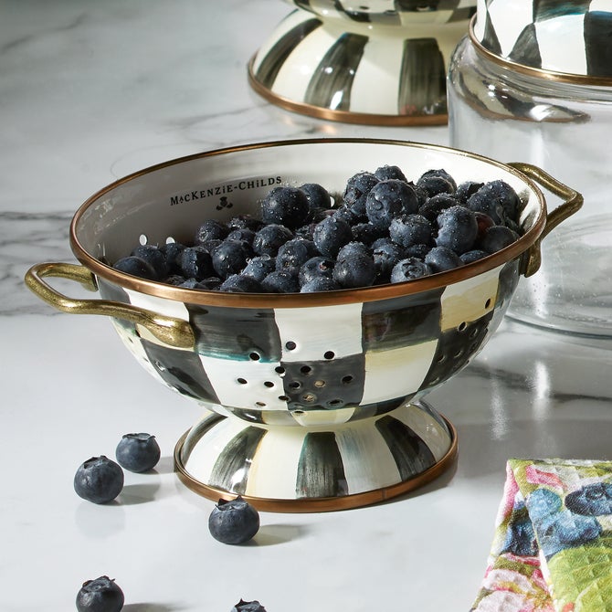 Courtly Check Small Colander image number 6