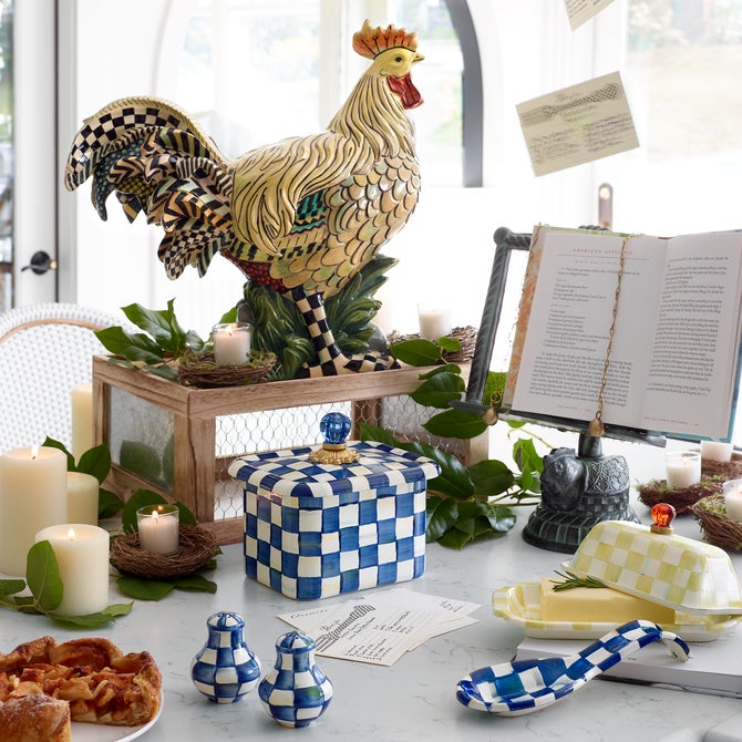 Royal Check Salt & Pepper Shakers image number 8