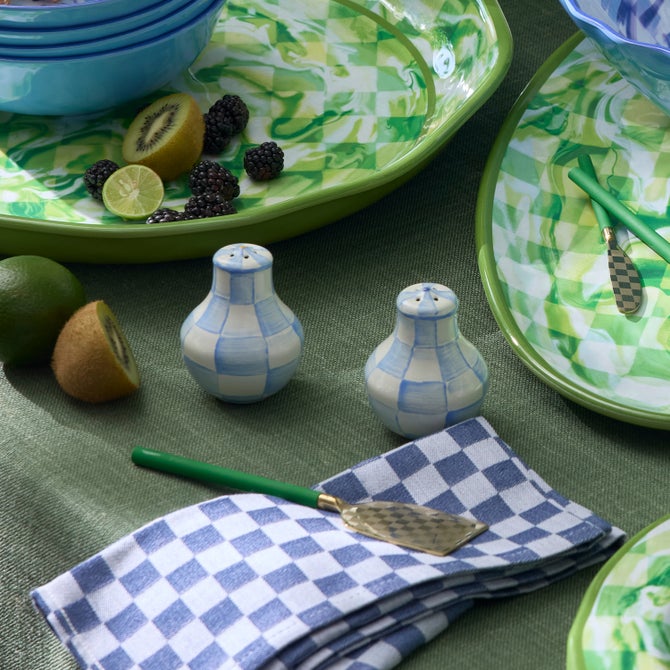 Sky Check Salt & Pepper Shakers image number 4