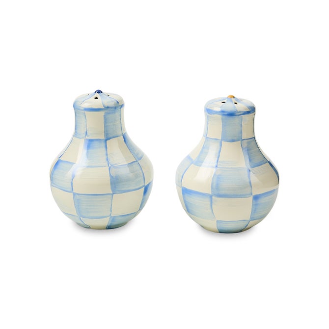 Sky Check Salt & Pepper Shakers image number 0