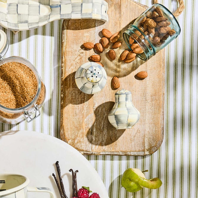 Sterling Check Salt & Pepper Shakers image number 3