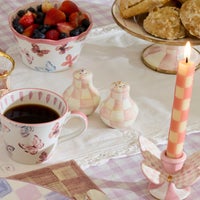 Rosy Check Salt & Pepper Shakers