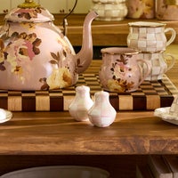 Rosy Check Salt & Pepper Shakers