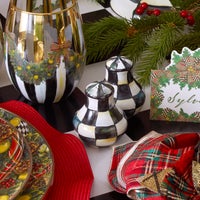 Courtly Check Salt & Pepper Shakers