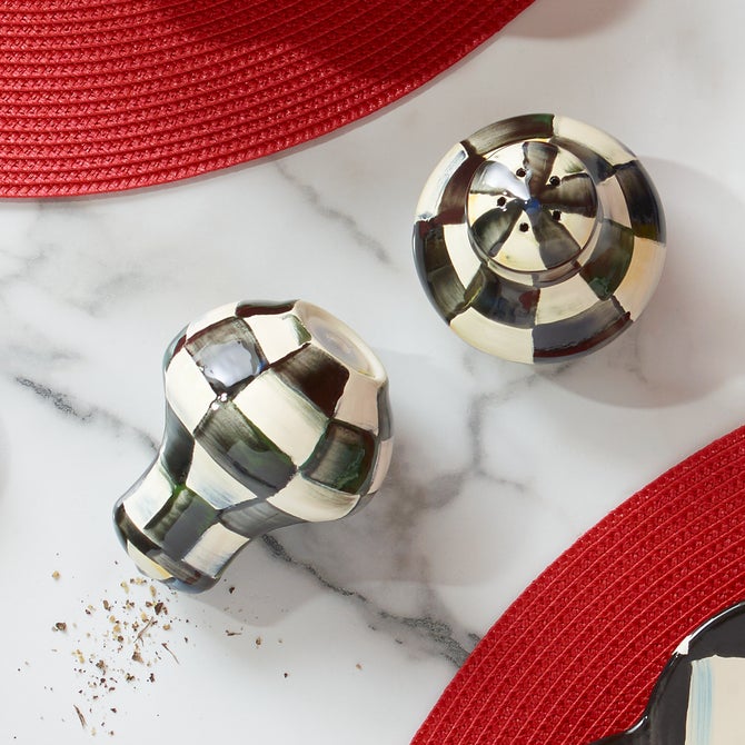 Courtly Check Salt & Pepper Shakers image number 6