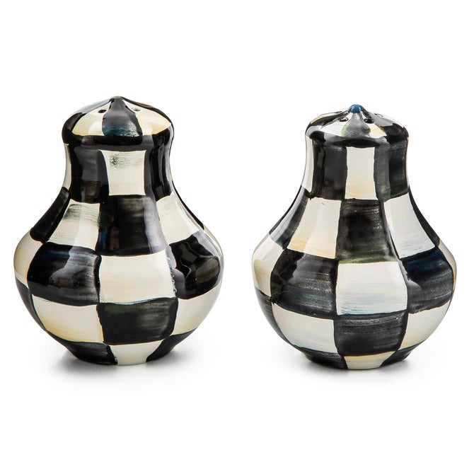 Courtly Check Salt & Pepper Shakers image number 0