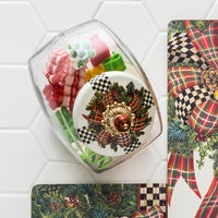 Cookie Jar with Evergreen Lid