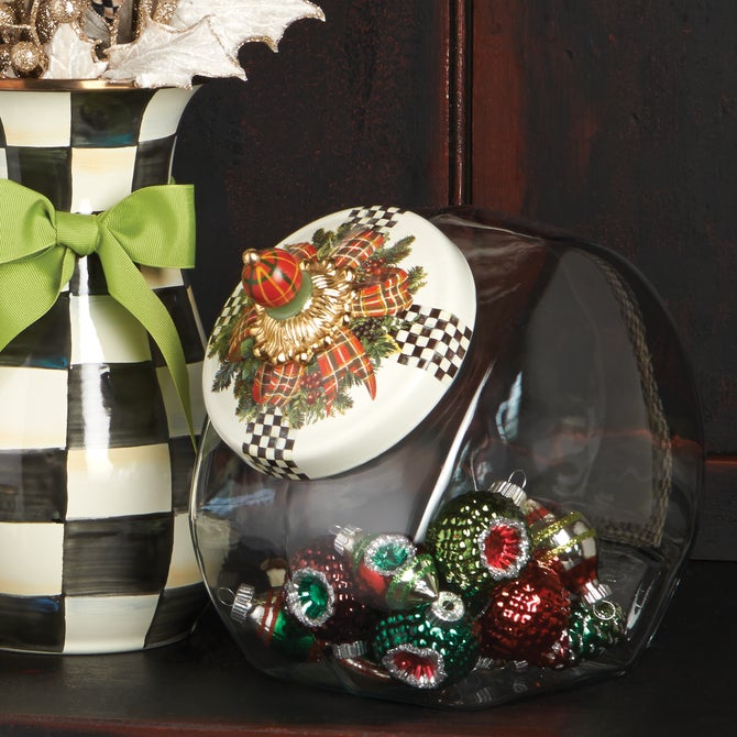 Cookie Jar with Evergreen Lid image number 6