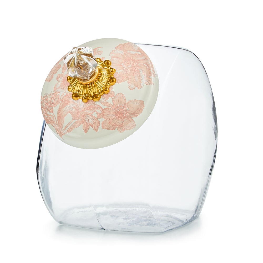 Floral Cookie Jar - Rosy English Garden mackenzie-childs Panama imagen 1