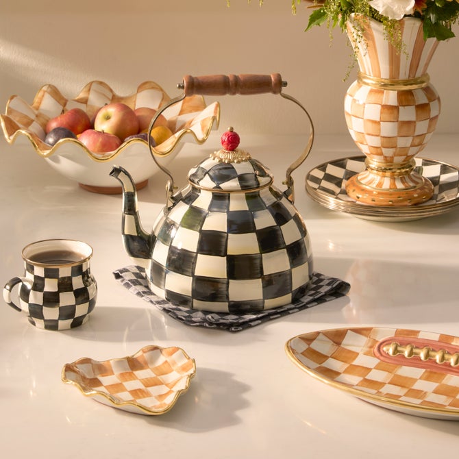 Courtly Check 3 Quart Tea Kettle image number 6