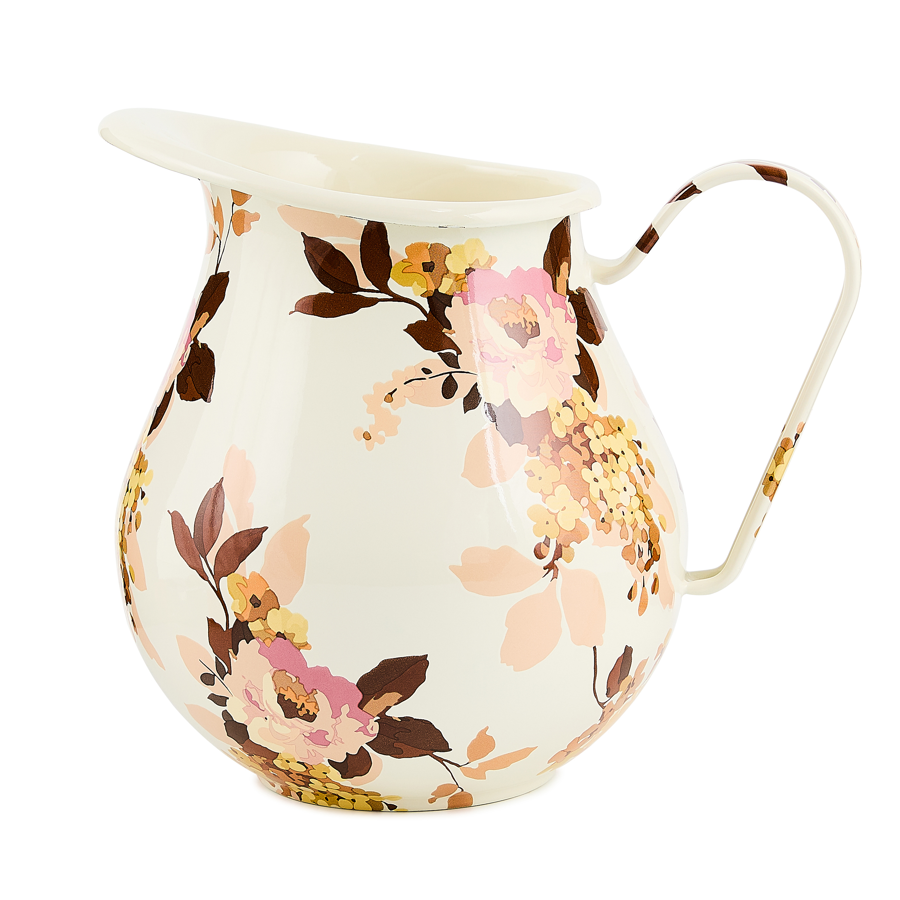 MacKenzie-Childs | Wild Rose White Pitcher