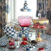 Royal Check Pitcher