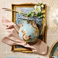 Wild Rose Slate Pitcher