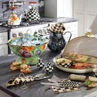 Black Flower Market Pitcher