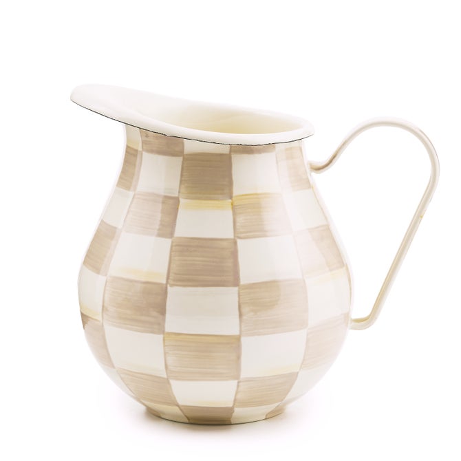 Mocha Check Pitcher image number 0