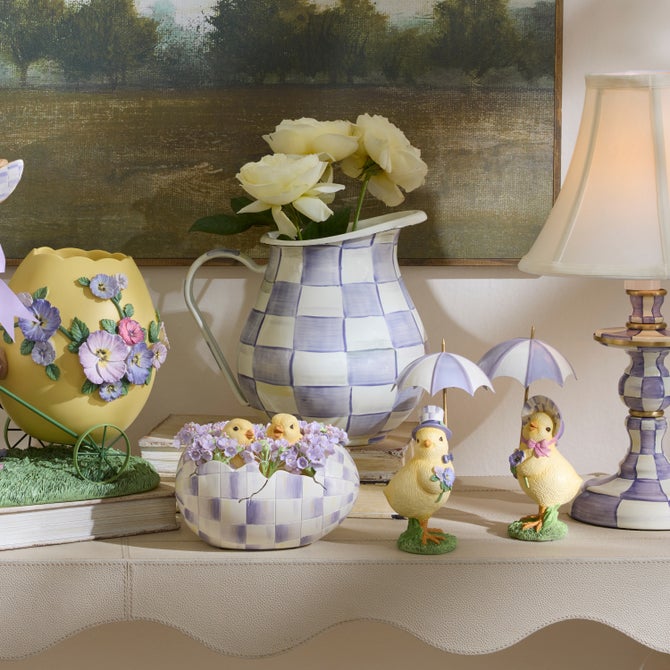 Violet Check Pitcher image number 3