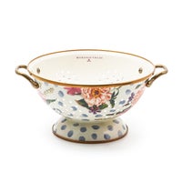 Wildflowers Blue Large Colander