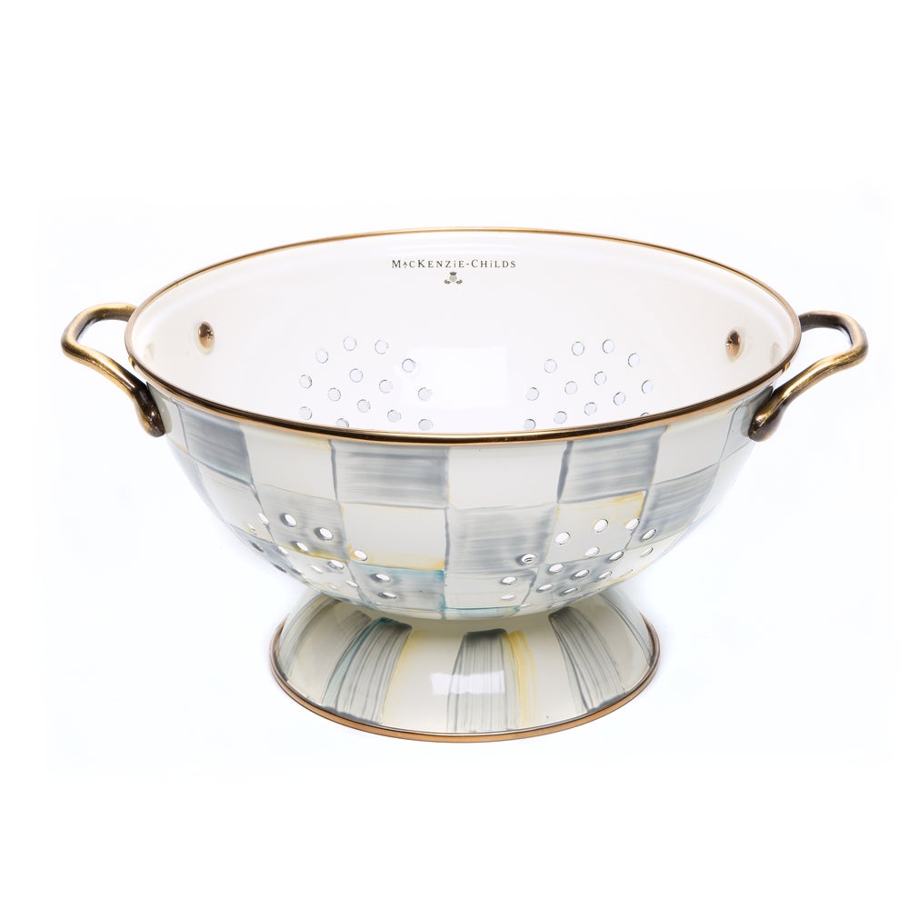 Check Colander - Sterling Check, Large mackenzie-childs Panama imagen 1