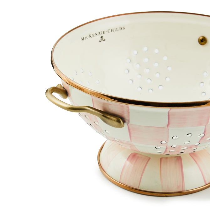 Rosy Check Large Colander image number 1
