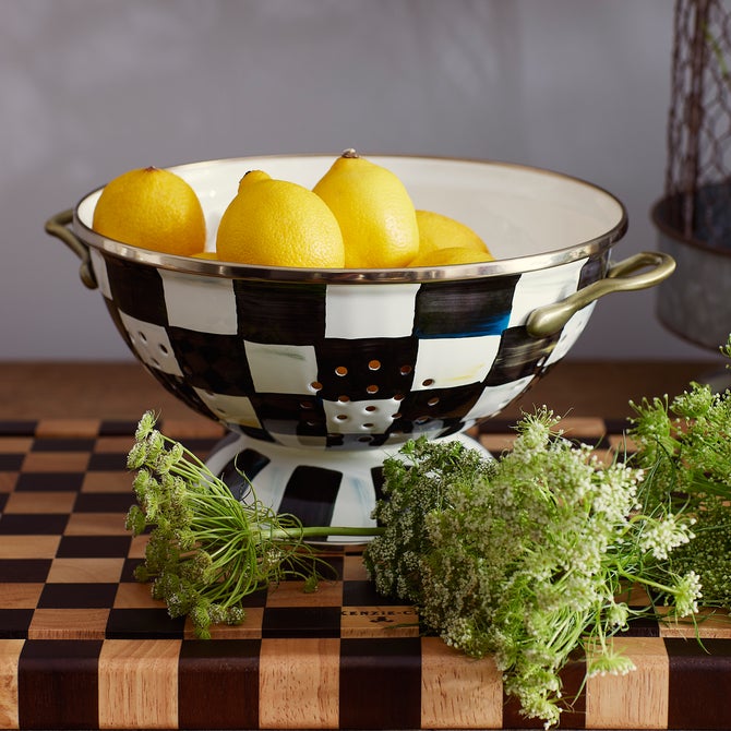 Courtly Check Large Colander image number 8