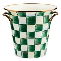 Emerald Check Wine Cooler