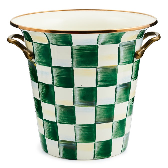 Emerald Check Wine Cooler image number 0