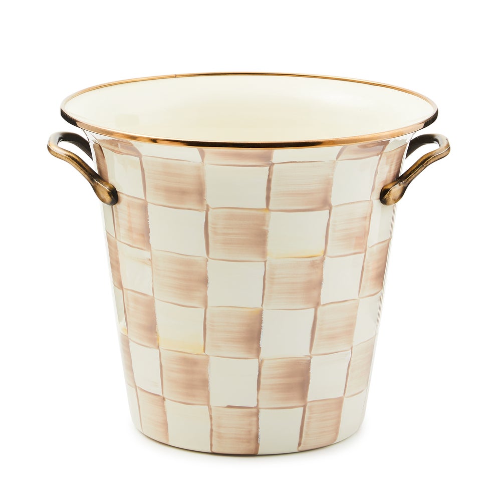 Check Wine Cooler - Mocha Check mackenzie-childs Panama imagen 1