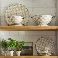 Mocha Check Everything Bowl