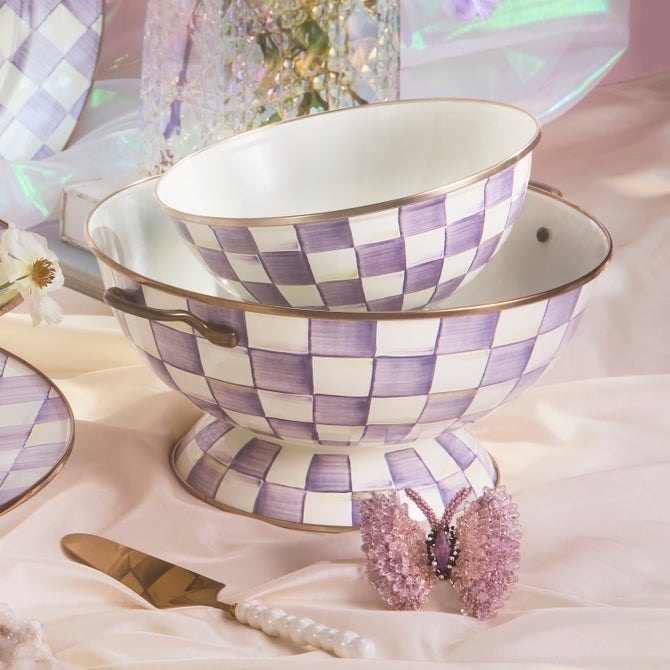 Violet Check Everything Bowl image number 1