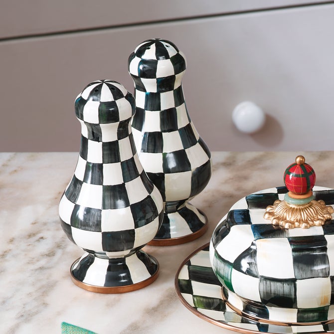 Courtly Check Large Salt & Pepper Shakers image number 6