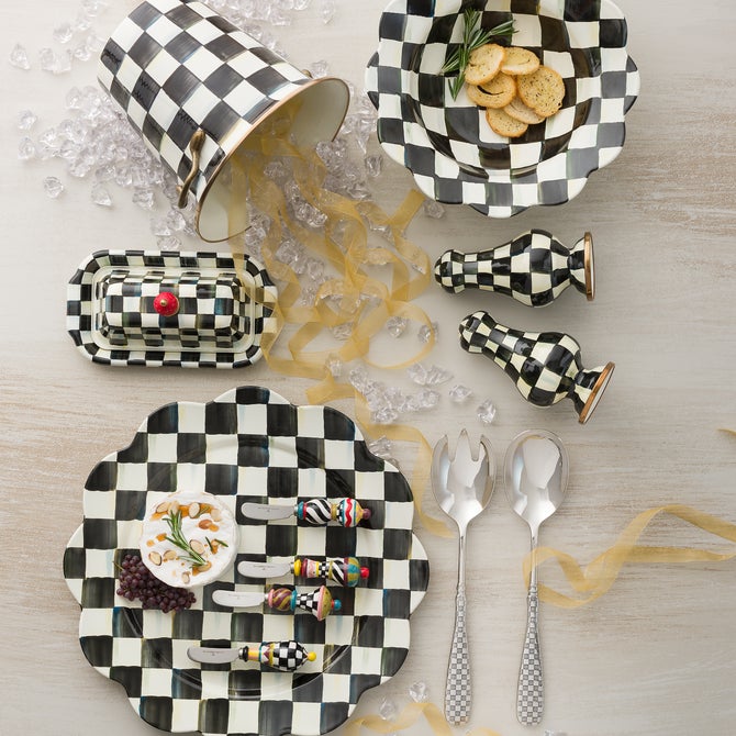 Courtly Check Large Salt & Pepper Shakers image number 4