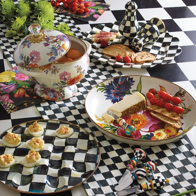 Courtly Check Large Salt & Pepper Shakers image number 8