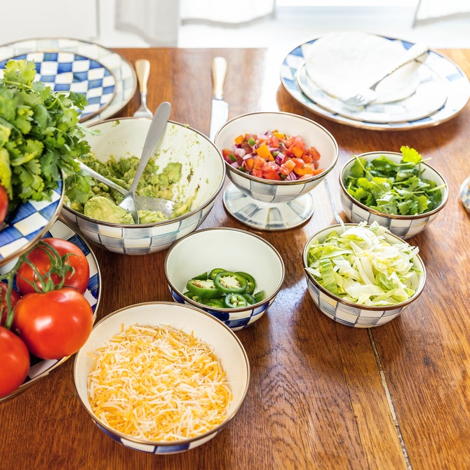 Royal Check Pinch Bowl image number 6