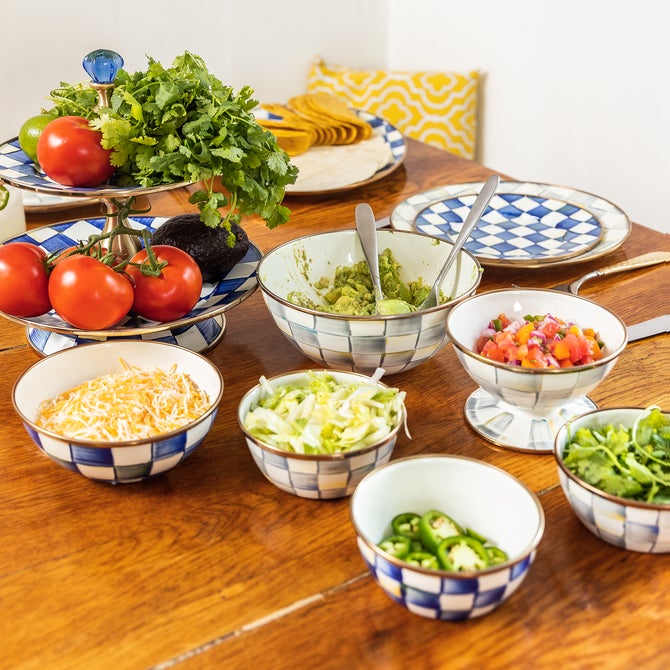 Royal Check Pinch Bowl image number 3