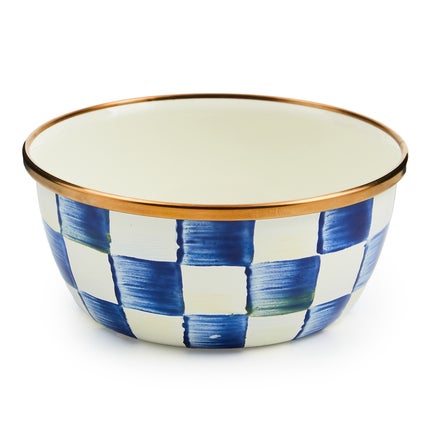 Royal Check Pinch Bowl