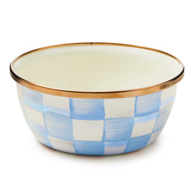 Sky Check Pinch Bowl image number 0