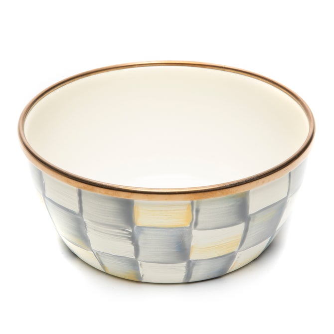 Sterling Check Pinch Bowl image number 0