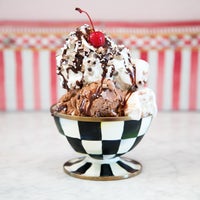 Courtly Check Ice Cream Dish