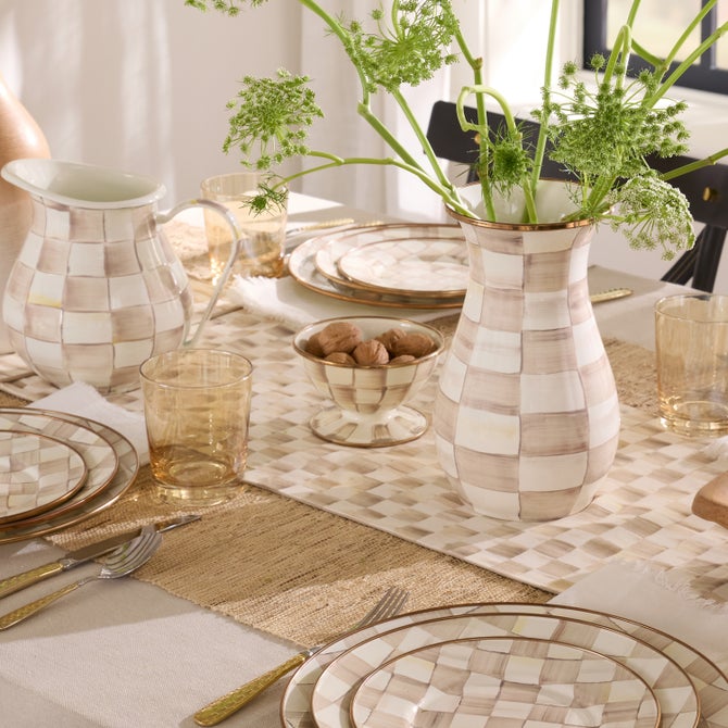 Mocha Check Ice Cream Dish image number 2