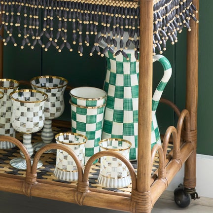 Emerald Check Large Practical Pitcher Emerald Check Large Practical Pitcher