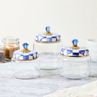 Royal Check Kitchen Canister Set