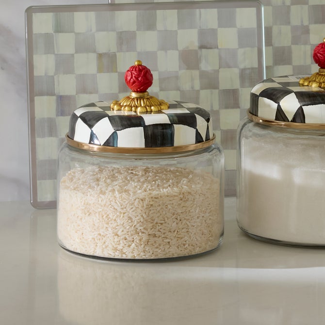 Courtly Check Small Kitchen Canister image number 8