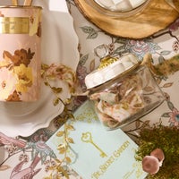 Mocha Check Small Kitchen Canister