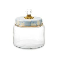 Sky Check Medium Kitchen Canister
